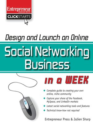 cover image of Design and Launch an Online Social Networking Business in a Week